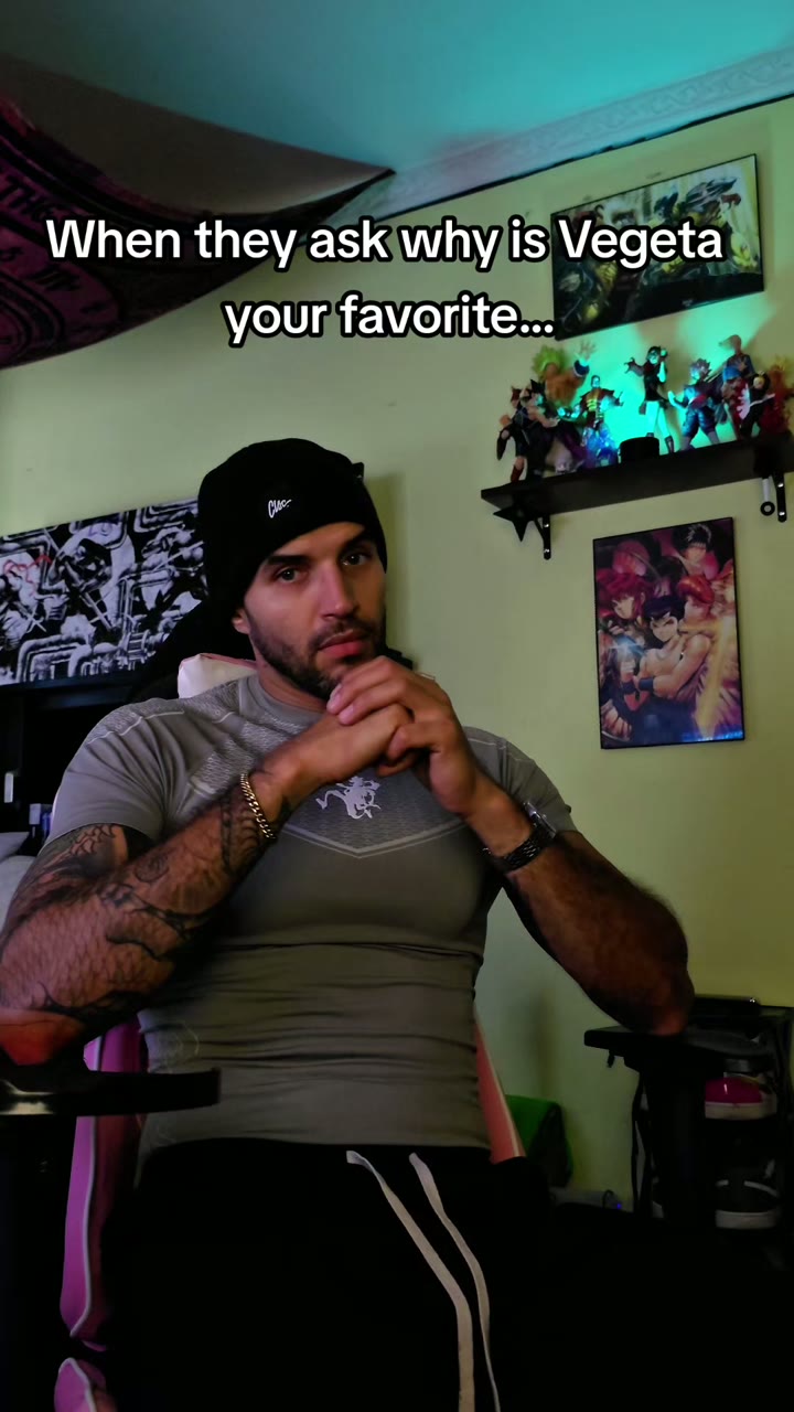 When they ask why Vegeta is your favorite, Xavier at his desk